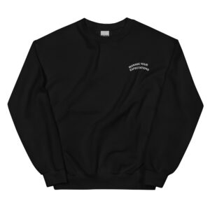 Manage Your Expectations - Embroidered Adult Unisex Classic Crewneck Sweatshirt