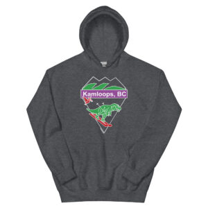 Kamloops - Skiing Dinos - Unisex Hoodie