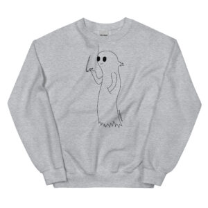 Smoking Ghost - Unisex Classic Crewneck Sweatshirt