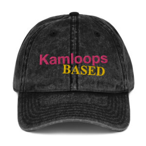 Kamloops  Based - Vintage Cotton Twill Cap